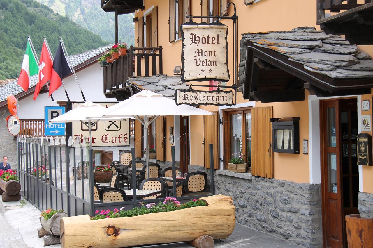 Saint-Oyen Mont Velan Chambres & Restaurant מראה חיצוני תמונה